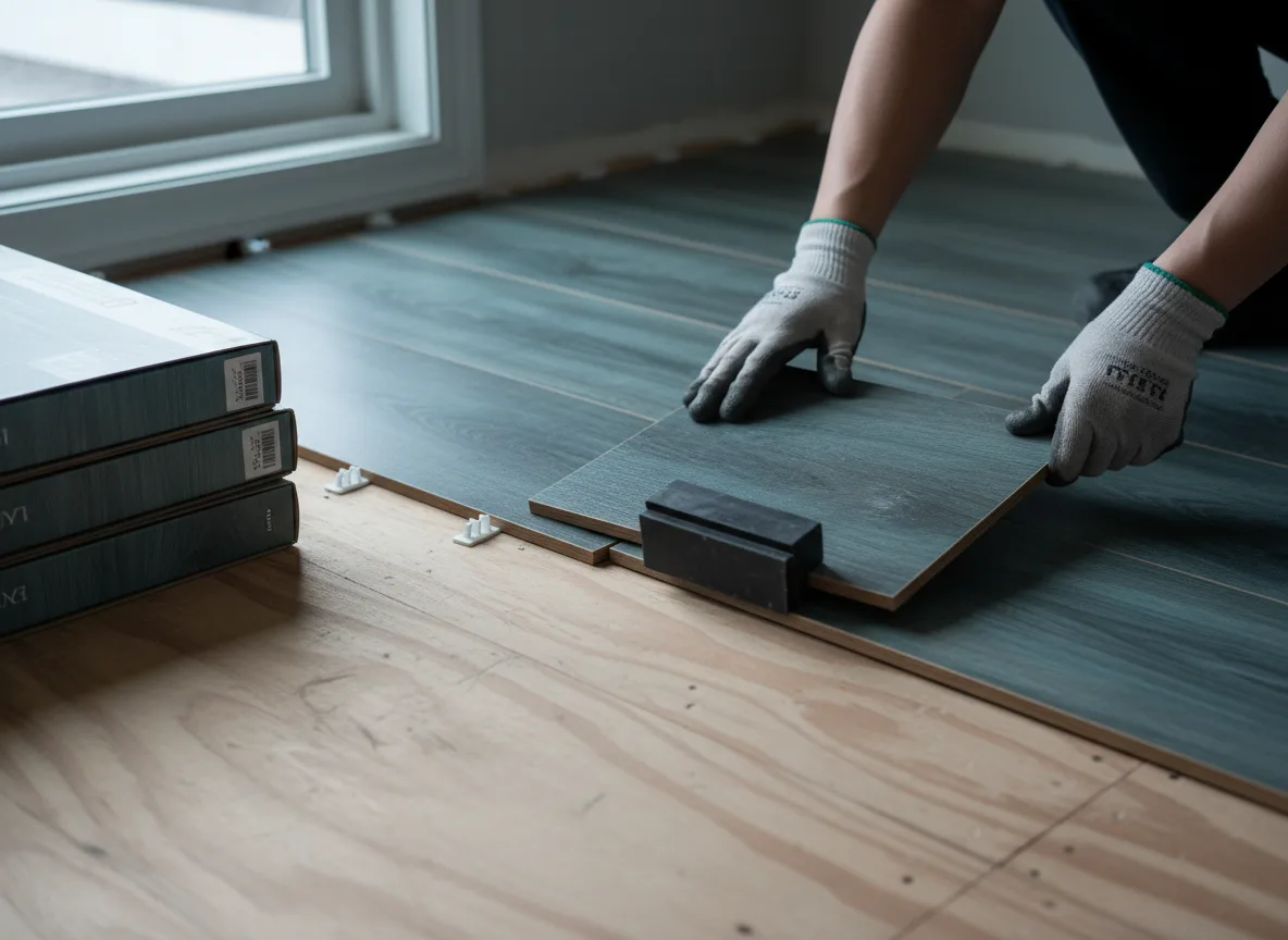 Luxury Vinyl Plank Installation company in Mosherville, MI